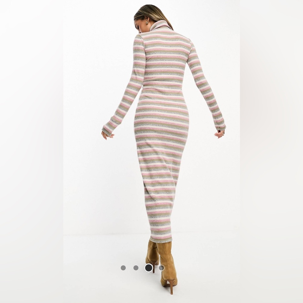 ASOS Design Roll Neck Dress - Picture 3 of 7